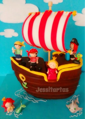 JESSITARTA BARCO PIRATA ¡Al abordaje! // JESSITARTA PIRATE SHIP!!!